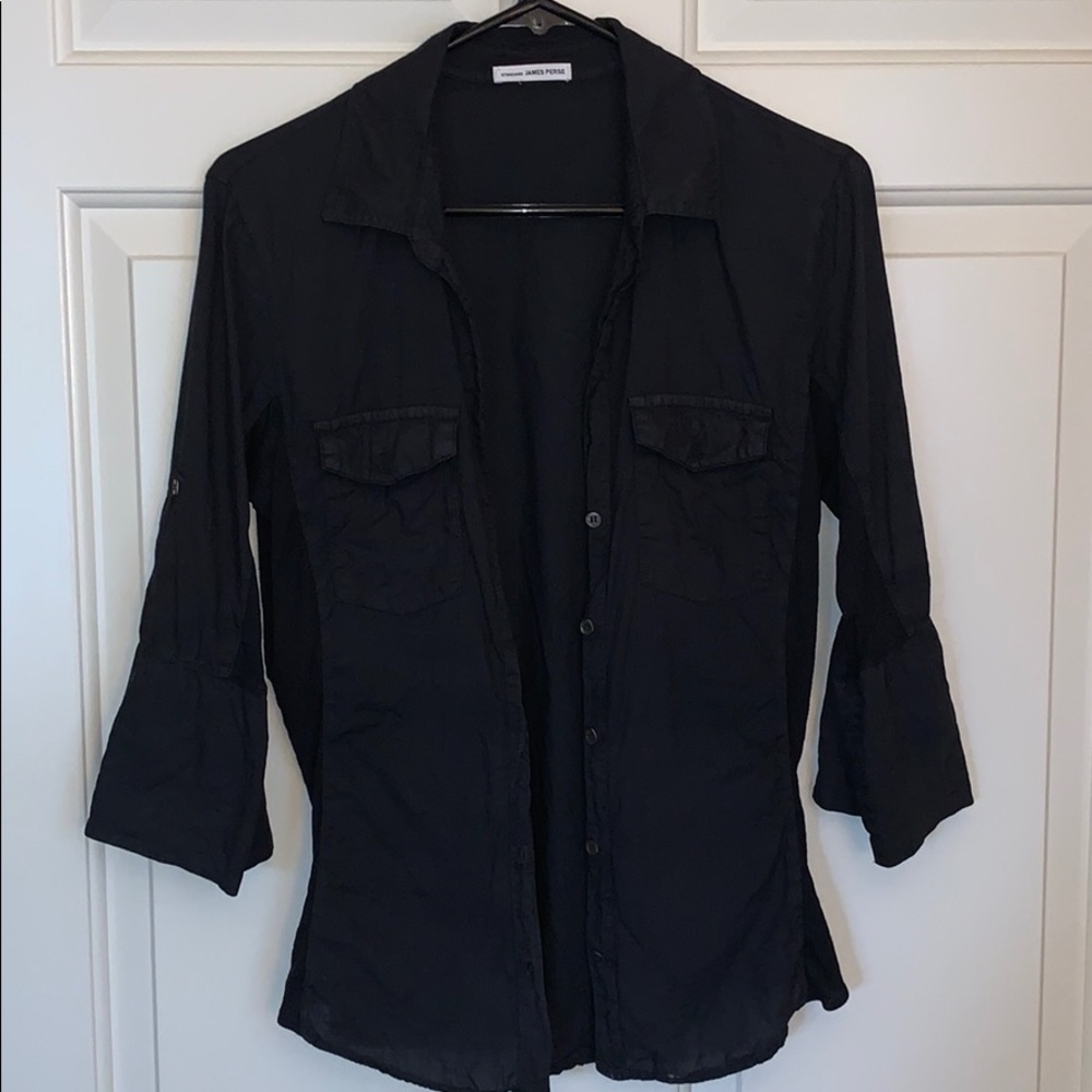 James Perse button down top